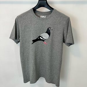 Staple Men Pigeon Grey T-Shirt Medium